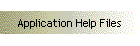 Application Help Files